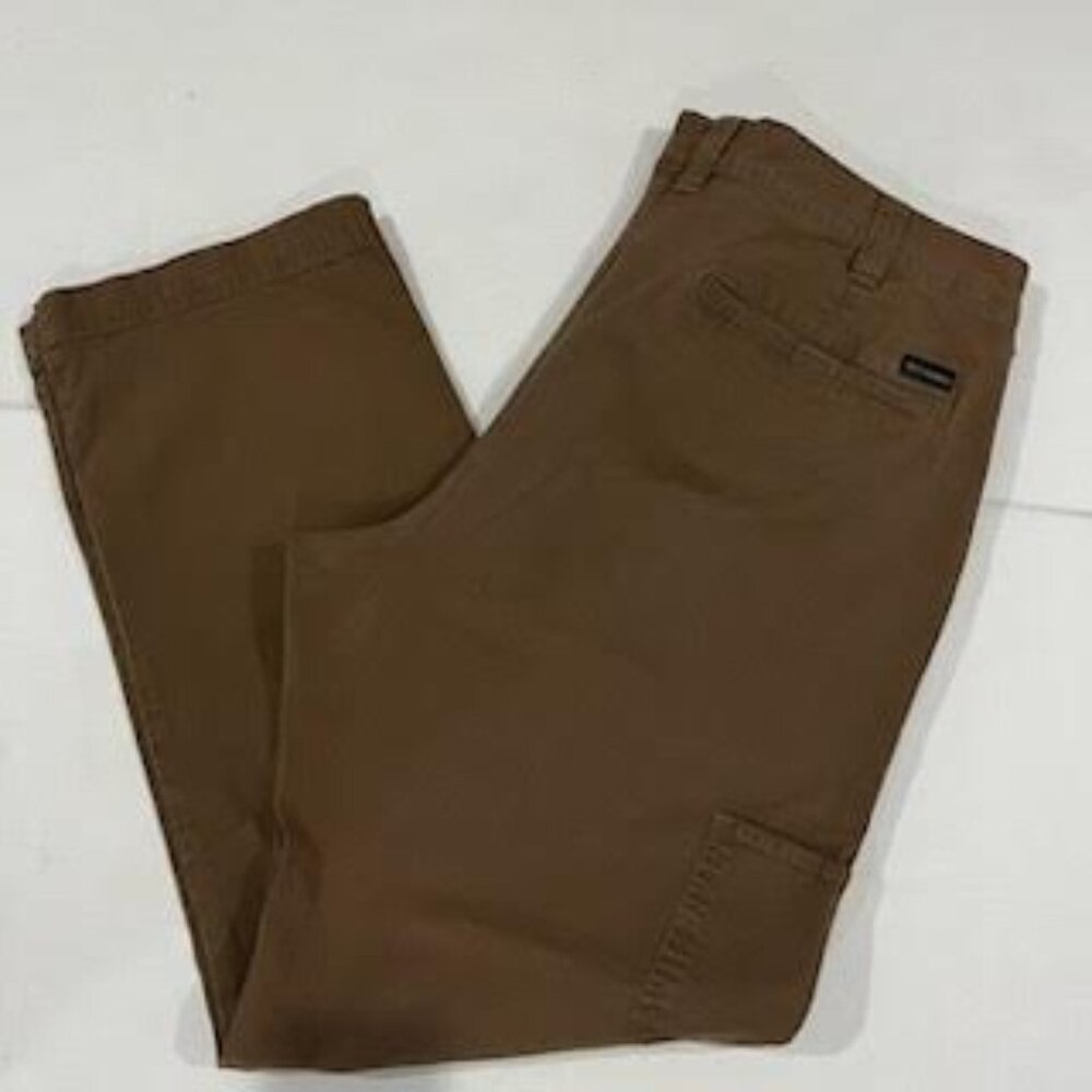 Columbia Tan Regular Fit Pocket Outdoors Pants Men's 40 x 32 Casual